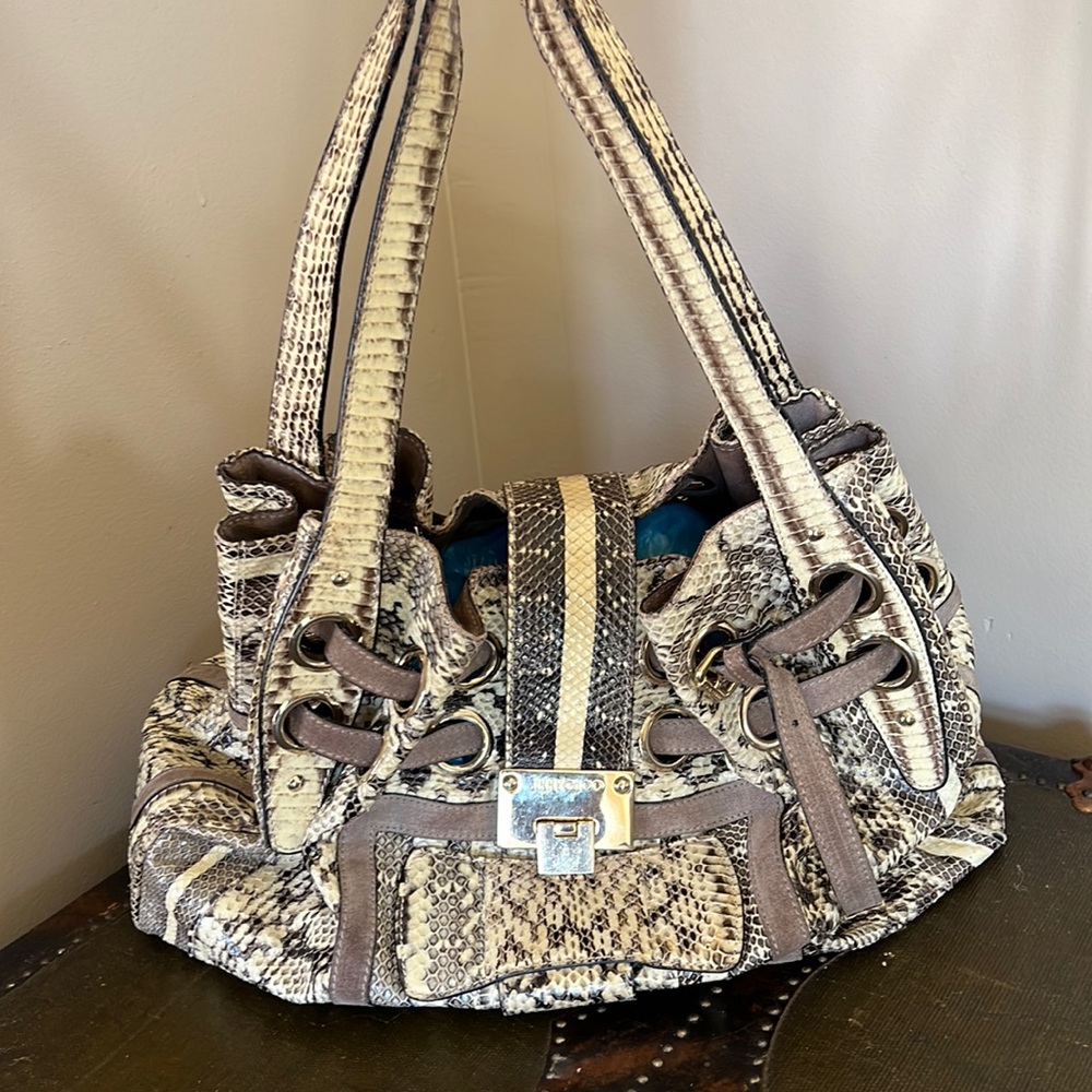 Authentic Jimmy Choo Snake Skin